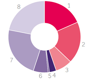 Shareholder structure of BKS Bank AG by capital share